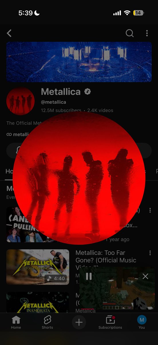 maggieppearl1's tweet photo. METALLICA STOP TJIS MADNESS RIGHT NOW https://t.co/2WJIqM63KB