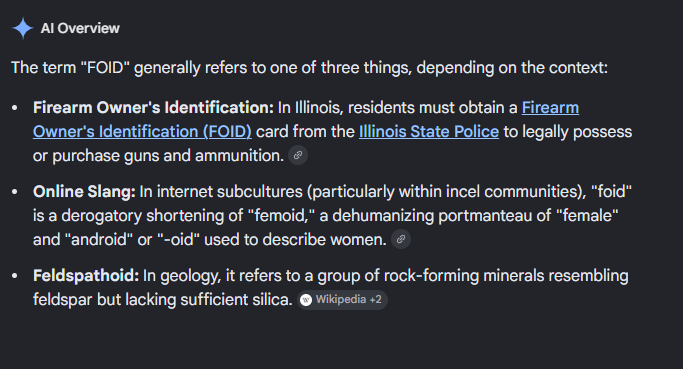Its_Kev0's tweet photo. @essaere i just did some research and foid doesnt even have a definition. not even on urban dictionary. so maybe it wont stick. the closest thing i could find was "an foid" which, like you said, was created by incels. https://t.co/PRLcAYbYyR