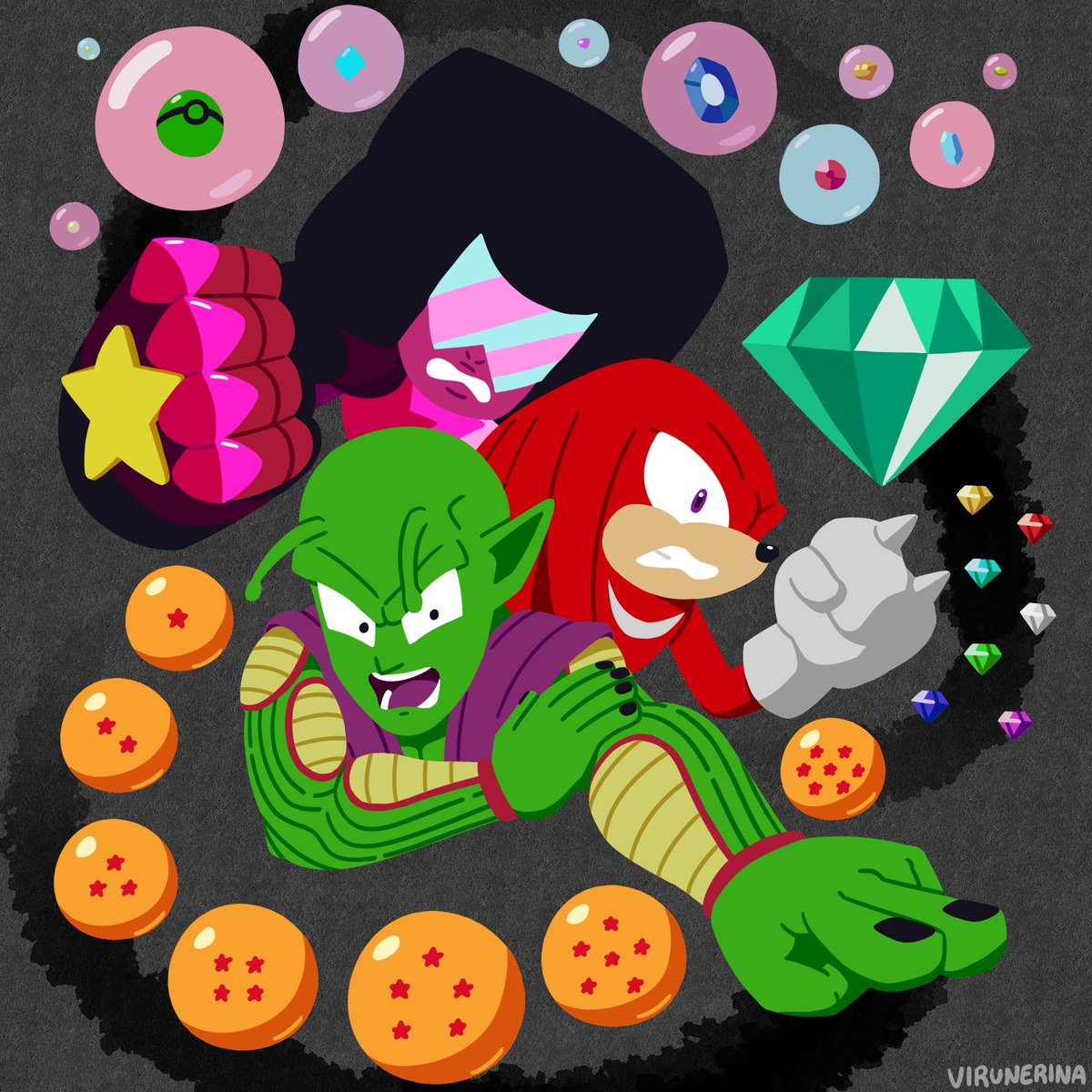 Virunerina's tweet photo. 💎 Guardian Warriors

They should team up

#stevenuniverse #dragonballz #dragonballsuper #sonic #sonicthehedgehog https://t.co/ejzLdi8W82