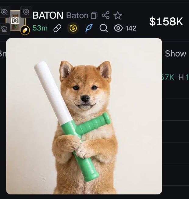 hako99's tweet photo. Pumpfun old name "Baton Corp."

maybe pumpfun cashcat?

just gambled

9firESEtMrb4hqFxtb7xCAXp4jAuoW8mz5MZwjJ2pump https://t.co/XWnf4MDZww