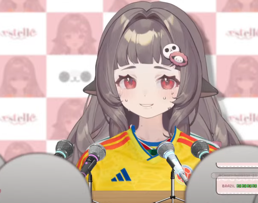 ShibaKore's tweet photo. SHE IS WEARING ALL OF THE JERSEYS LMAO 

the witch has spoken.. https://t.co/FIRFGB13SS