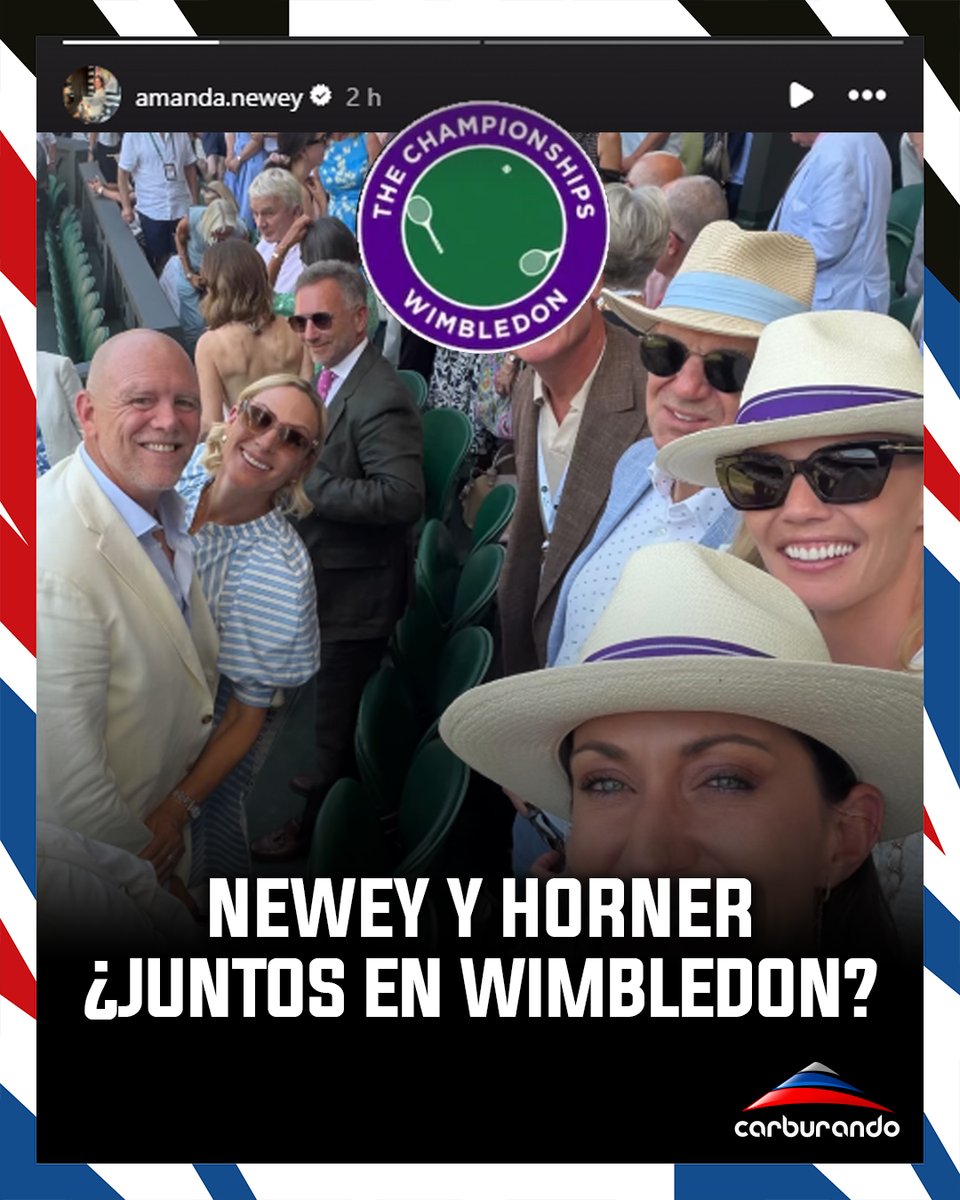 CarburandoTV's tweet photo. Tras su regreso al paddock de la Fórmula 1 en Silverstone, crecieron los rumores sobre un posible futuro de Christian Horner en Aston Martin.

Una foto junto a Adrian Newey en Wimbledon reavivó las especulaciones.

¿Se dará el reencuentro?

#F1 #Newey #Horner https://t.co/D6kd9NEA3C