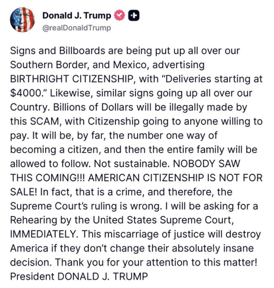 insatiablevine's tweet photo. Any hospital , organization or illegal participating in this criminal activity should be put out of business and thrown into prison for life.  Illegals should be sent to a third world prison with their illegal baby. 

American Citizenship is not for sale. https://t.co/17s9XYo9FH