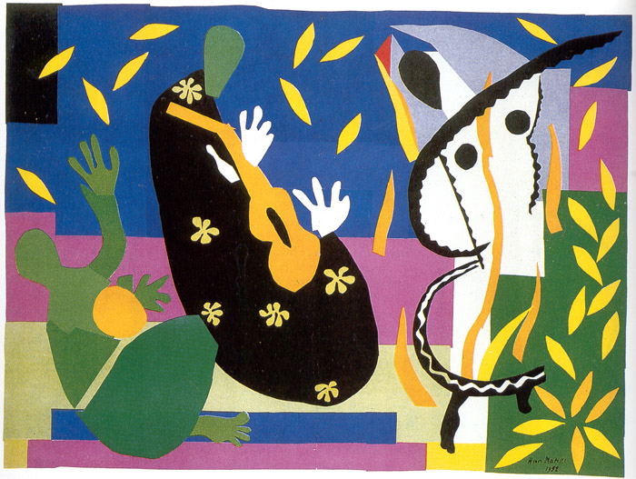 LuizSantosMusic's tweet photo. Henri Matisse - La tristesse du roi - 1952 -  The Sorrows of the King
-  Georges Pompidou Center in Paris, France.
#art #arts https://t.co/75dFaKVjkz