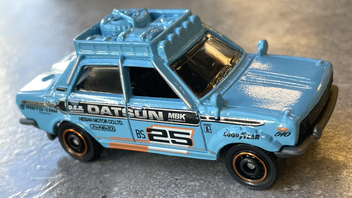 Senkaro_Toy's tweet photo. #Matchbox '70 Datsun 510 Rally ⛰️ https://t.co/aaBrhx32Ru