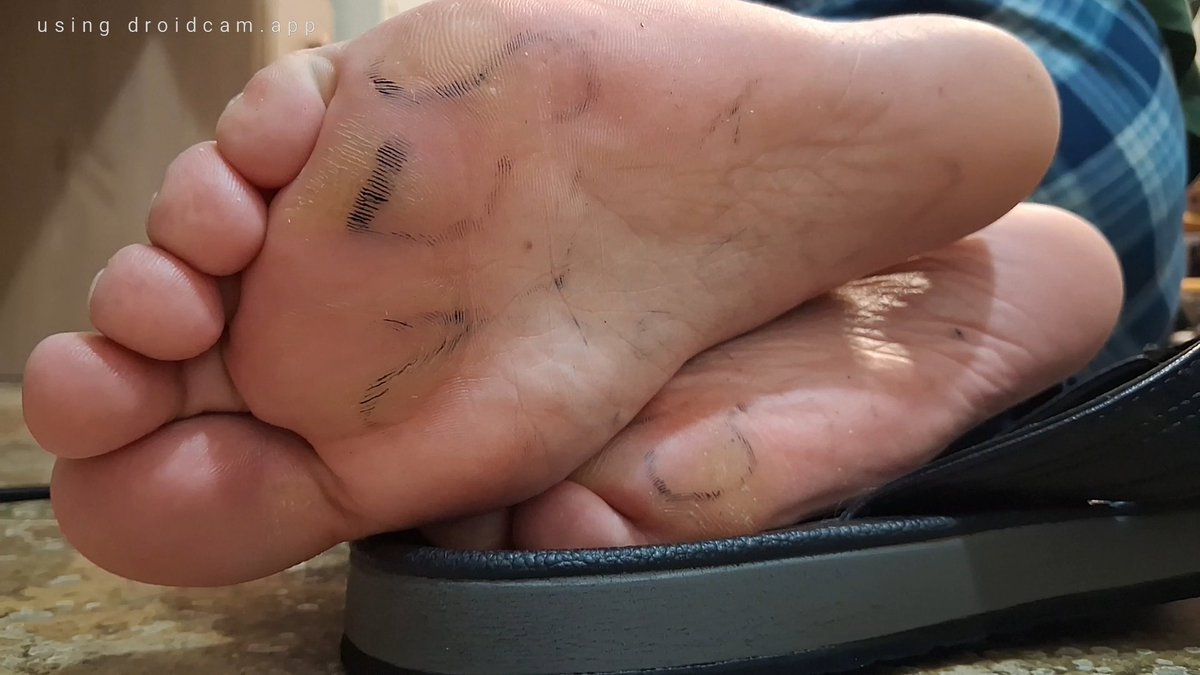 FickleCycle00's tweet photo. I do some foot writing sometimes. Don't really remember what I had written here, it faded too much. Mysteries :P :P :P https://t.co/Q9Y0dJDPco