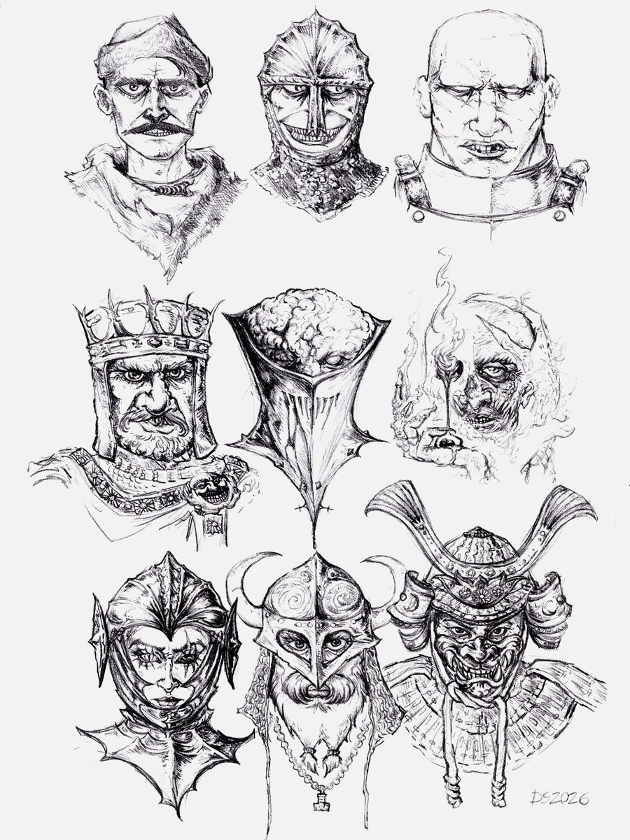 StitchesSuper's tweet photo. Various Warriors from Various Lands https://t.co/JC9W4jaWEX