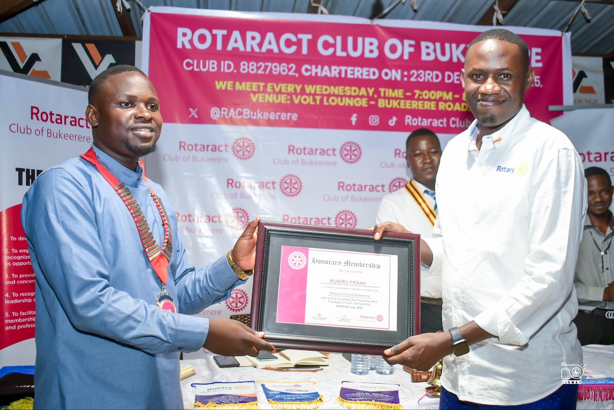 Rotaract club of Bukerere tweet media