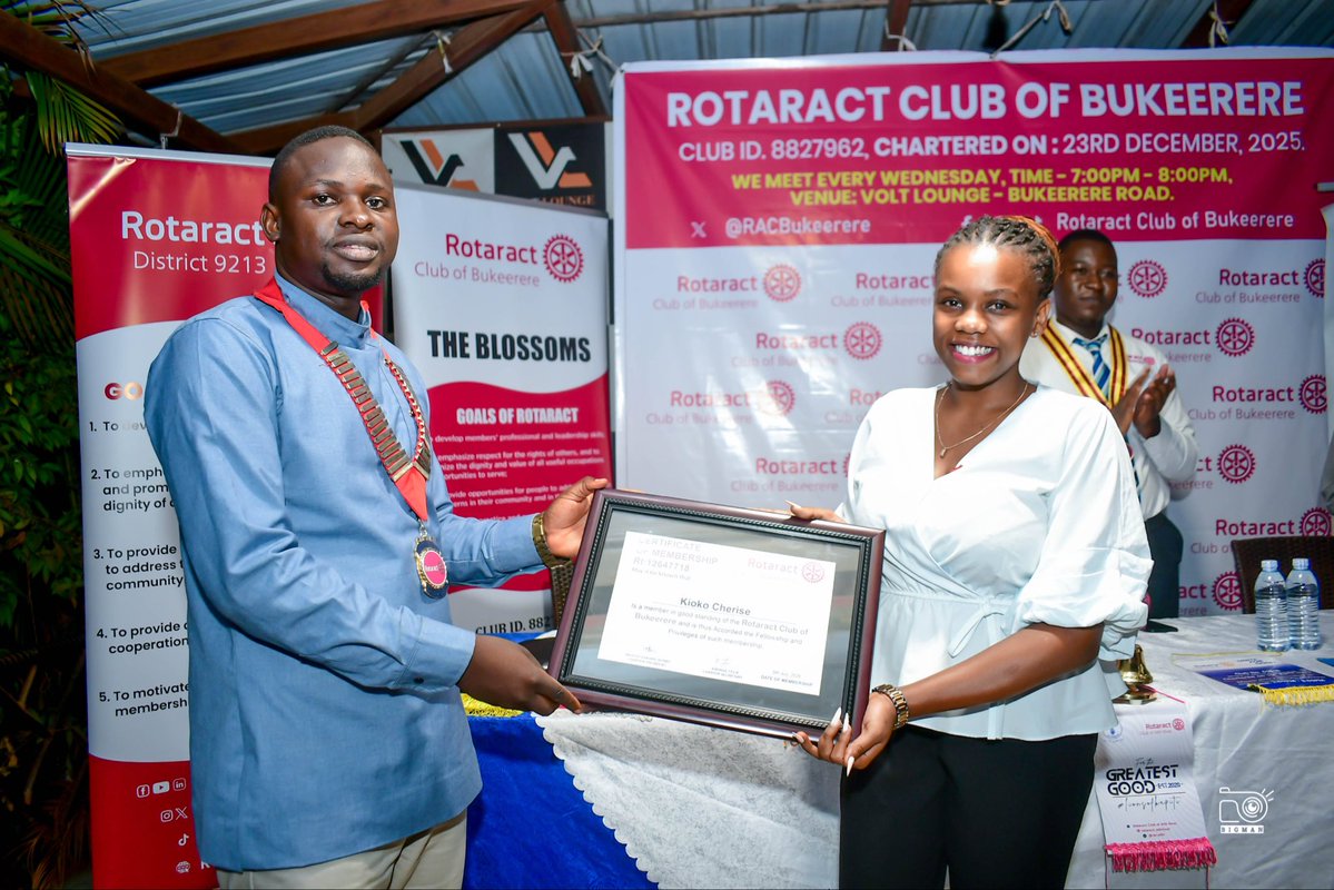 Rotaract club of Bukerere tweet media