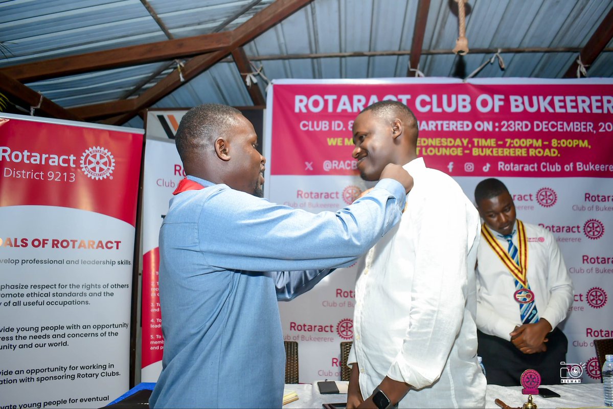 Rotaract club of Bukerere tweet media