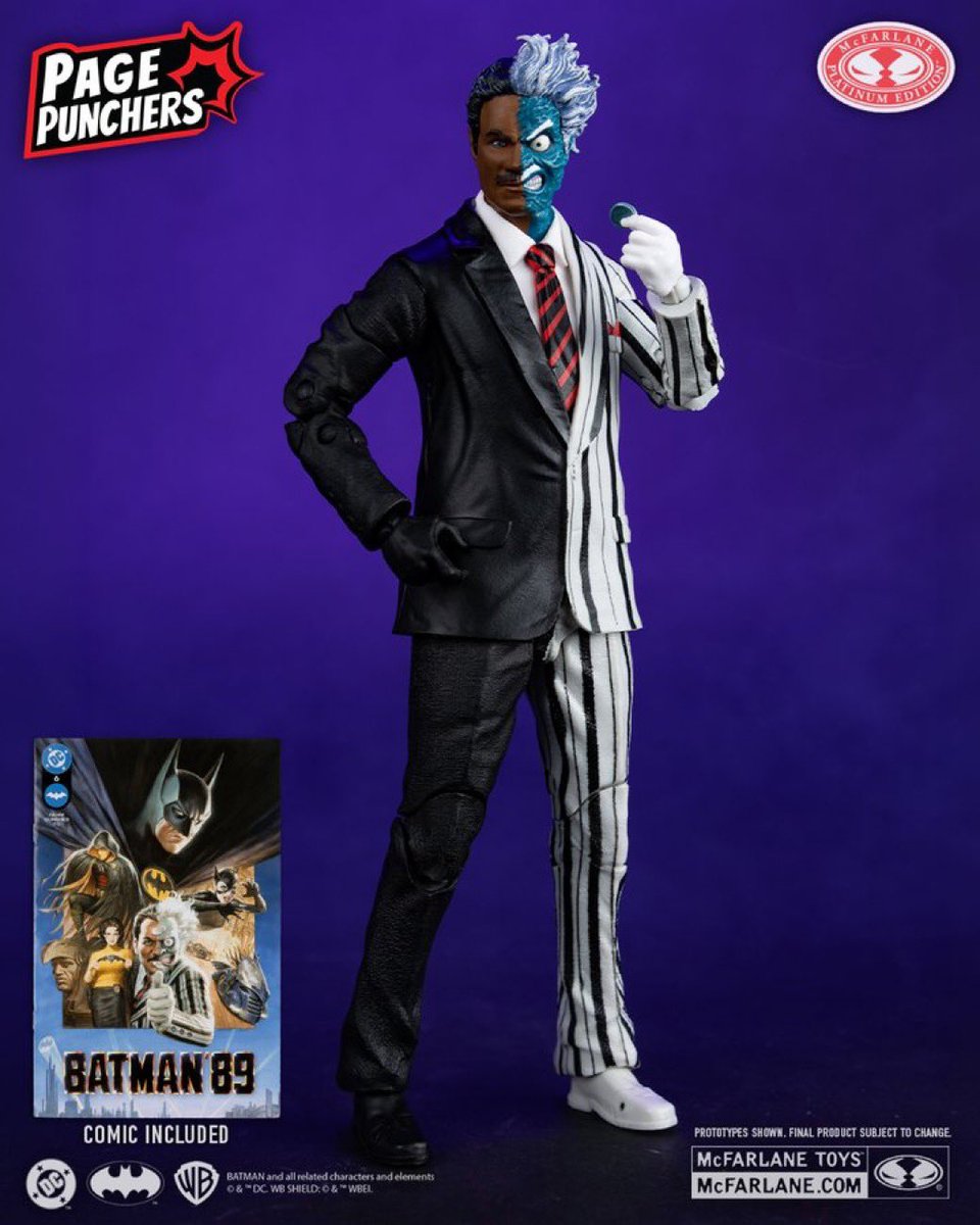 InPursuitofToys's tweet photo. Preorders begin tomorrow 7/9 at GameStop stores. New McFarlane Toys Page Punchers Two-Face & Superman Red Platinum figures.
They will also be available at Target and Walmart stores later this month.
#mcfarlanetoys #dcdirect #dccomics #batman #inpursuitoftoys https://t.co/mYMAKySSGY