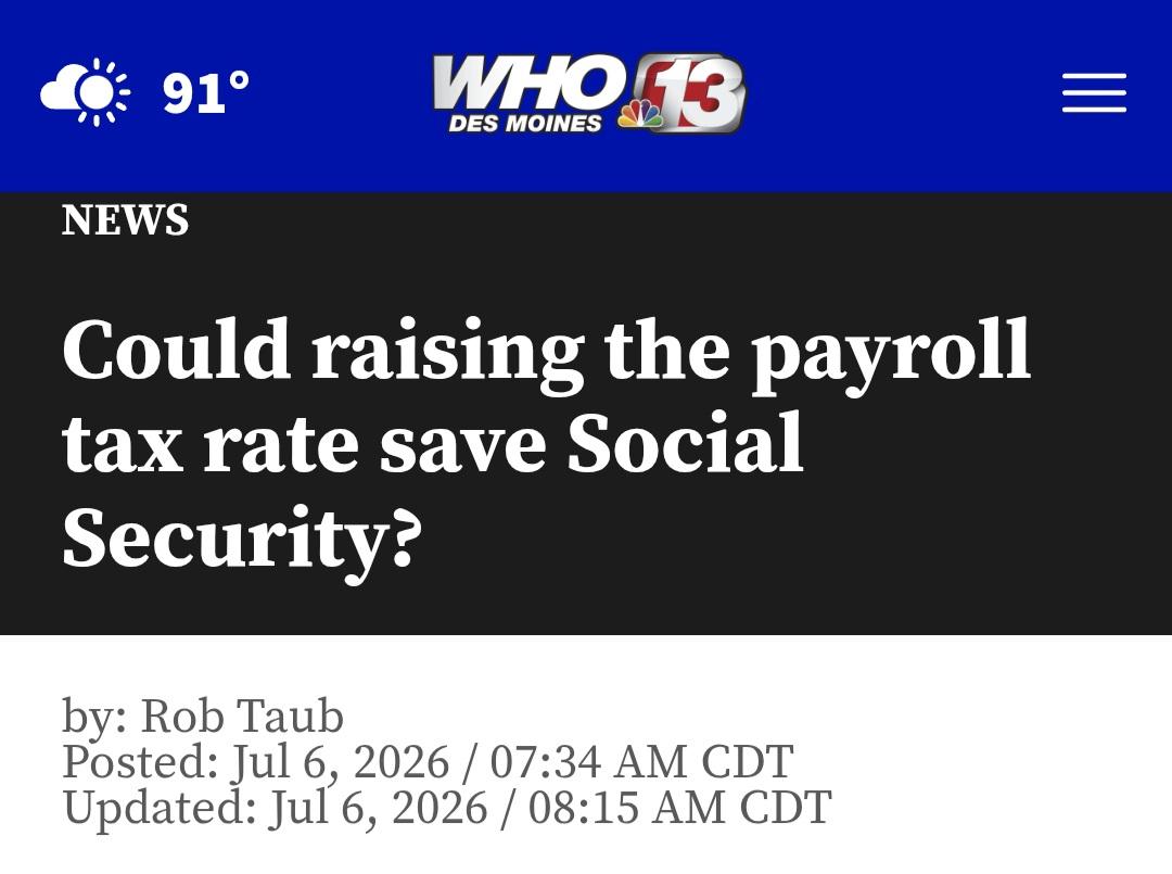 Lindsay4Iowa's tweet photo. Short answer, yes. Long answer, Social Security is a vital program and I want the same benefits generations before me have had to be around for my kids and their kids. We can do that by ensuring billionaires pay their fair share into the Social Security system. https://t.co/2kN9Kf35oh