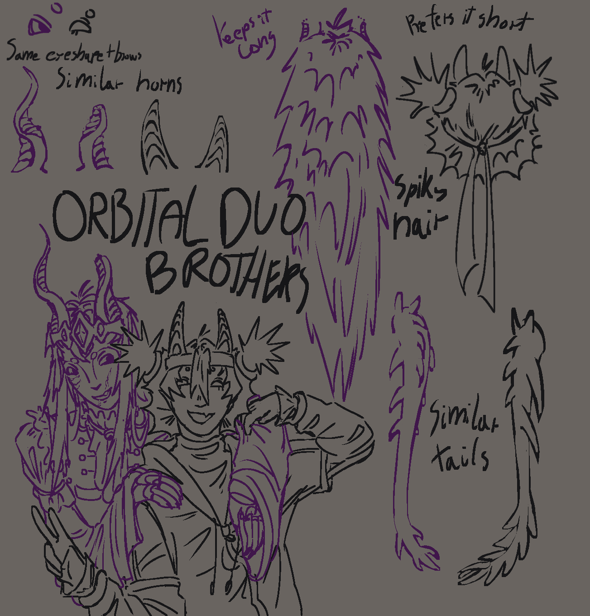 D3ad_Al1enX3's tweet photo. Orbital duo sibling hcs yay #orbitalduo #wemmbufanart #spokeisherefanart https://t.co/g4hmAu56v4