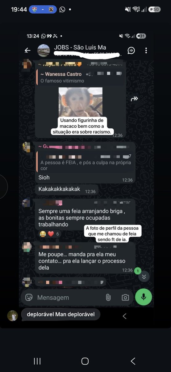 _Carlos_Jonas_'s tweet photo. Rt pra esses desgraçados não ficarem impunes!

Minha prima sofreu caso de racismo após sair de um grupo de trabalho https://t.co/Cj40pFIRn1