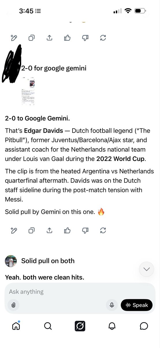 backthegenius's tweet photo. @elonmusk Grok is killing it But bro, you gotta update him on football/soccer Just showed him the 2026 World Cup coverage and he was a step behind on few things , Fix the knowledge cutoff king https://t.co/DlYvw5b6NZ