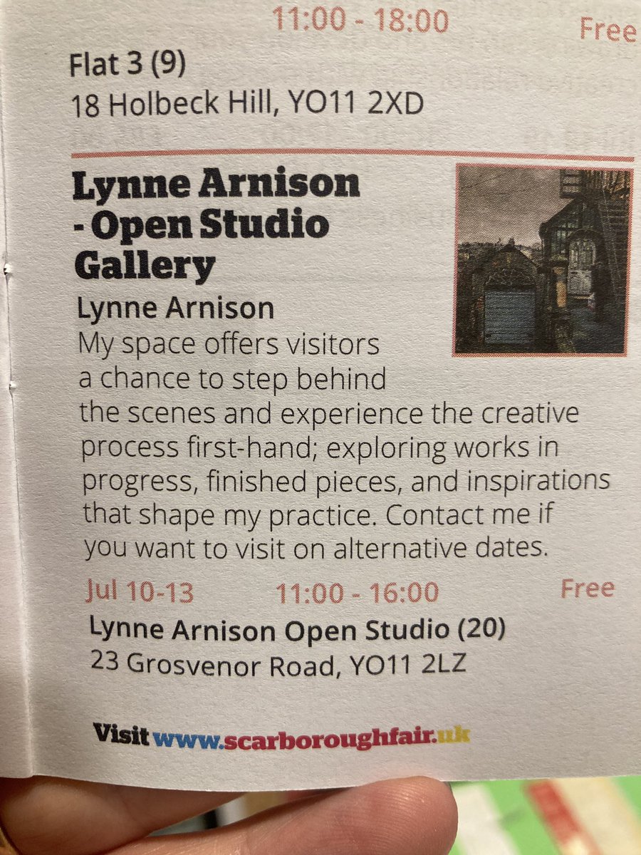 MorleyLass92's tweet photo. My Scarboro Fair Open Studio long weekend happening- new work, prints n cards 😁 #scarborough #openstudio https://t.co/FX0VDVZs2t
