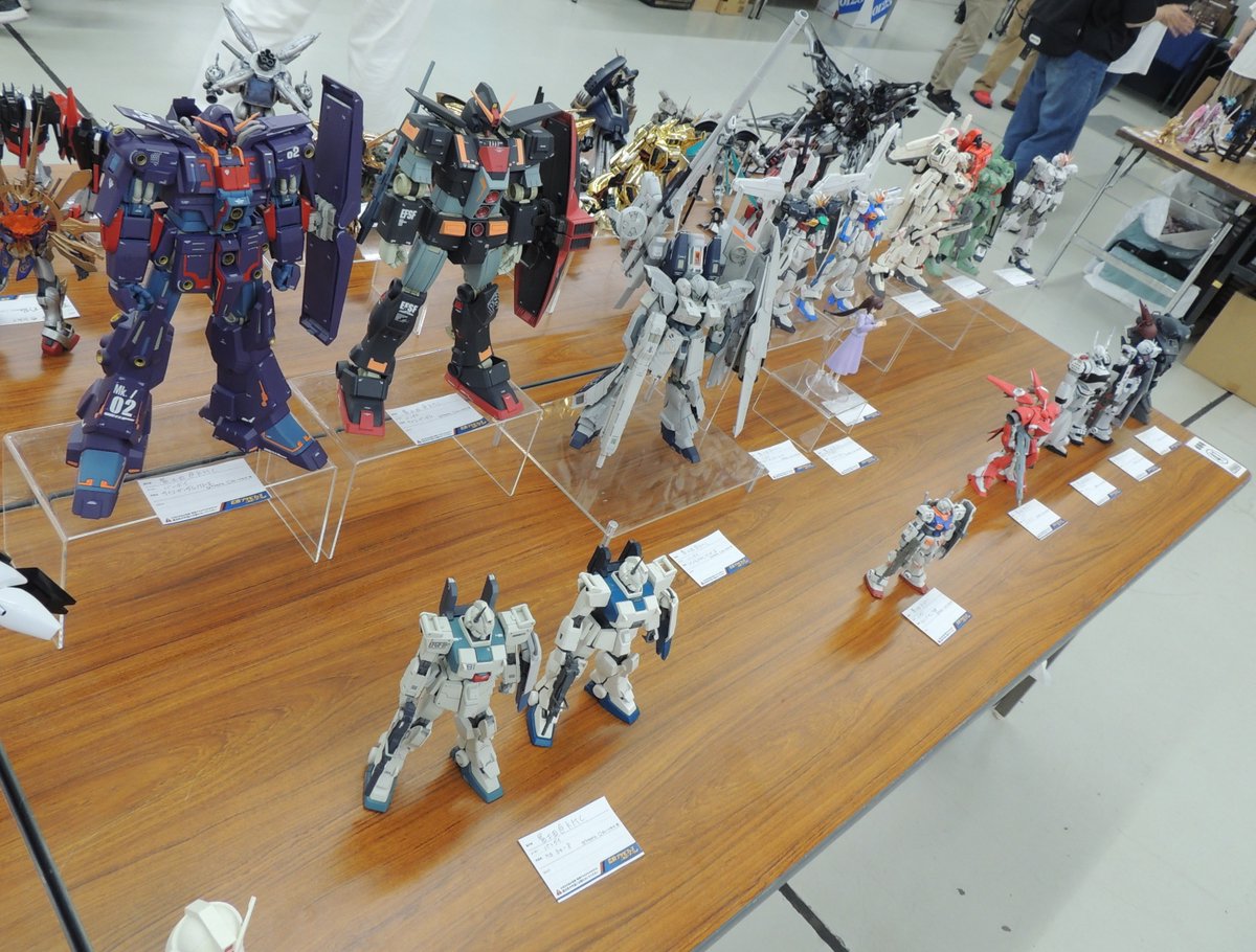 Ayapons45's tweet photo. (追記その2)
クサカさん(@p_flanker)のスピード感溢れる「カリオストロの城」疾走シーン
ユウガパパさん(@5Wgl8EuQAmLtDXh)の丁寧に仕上げられたMS群
冨士田@KMCさん(@9900KMC004)の清涼感漂う仕上げの作品群
チャックさん(@chack55norris)のHG FAユニコーンガンダム2nd【ギガラニカ】
眼福の極み！🤩 https://t.co/DGek2SIjdv