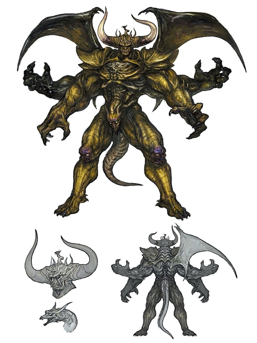Aetas_Memoria's tweet photo. Final Fantasy XIV: Stormblood concept art by Hiroyuki Nagamine, for bosses in Raids Omega, an homage to some of the main antagonists in previous games of the series.

Chaos (Final Fantasy I).

Neo Exdeath (Final Fantasy V).

Kefka Palazzo, as the god of magic (Final Fantasy VI). https://t.co/Wgpy0JBbWA