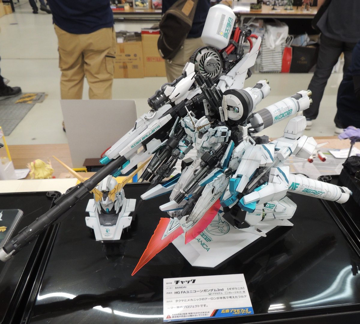 Ayapons45's tweet photo. (追記その2)
クサカさん(@p_flanker)のスピード感溢れる「カリオストロの城」疾走シーン
ユウガパパさん(@5Wgl8EuQAmLtDXh)の丁寧に仕上げられたMS群
冨士田@KMCさん(@9900KMC004)の清涼感漂う仕上げの作品群
チャックさん(@chack55norris)のHG FAユニコーンガンダム2nd【ギガラニカ】
眼福の極み！🤩 https://t.co/DGek2SIjdv