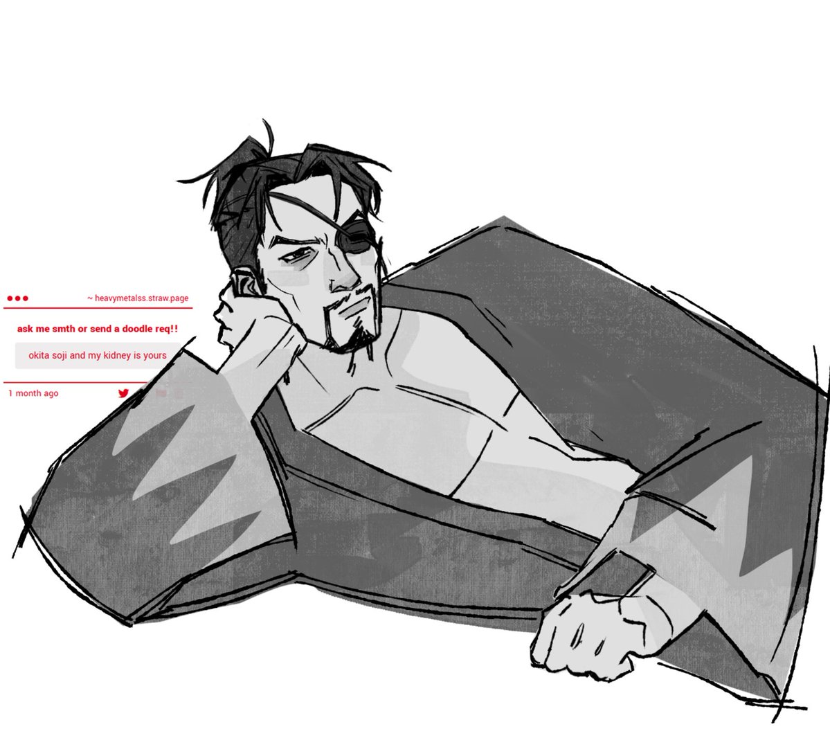 heavymetals__'s tweet photo. i got like a couple chapters left of the game dude im on yaoi cocaine

#rgg #okitasoji #majimagoro https://t.co/pp9yo7pdWW