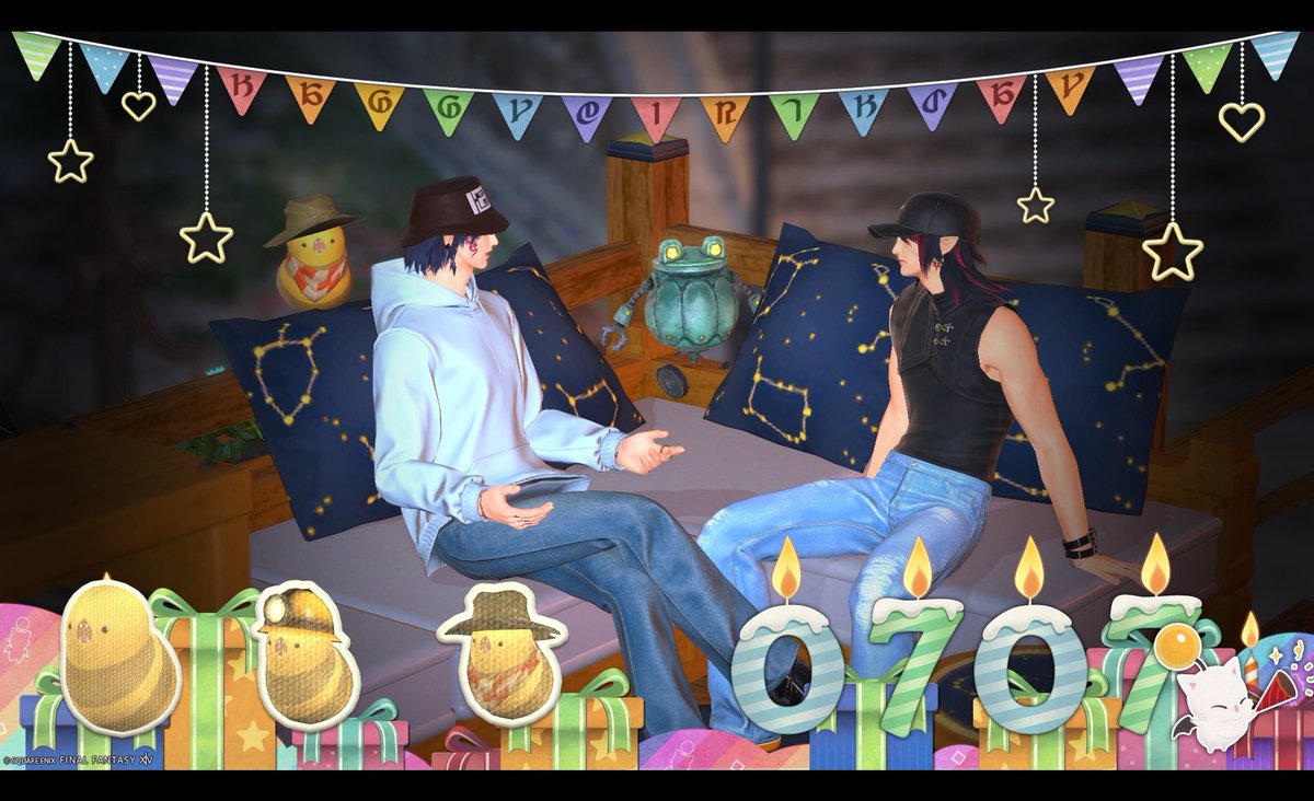 mer_cyapi_cyapi's tweet photo. メルくんの誕生日(七夕)にユジェくんがパーカー＆ジーンズセットプレゼントしてくれたの見て🥺❣️❣️❣️
嬉しいねメルくん！！！ユジェくんの手作りだよ！！！ユジェくんありがとね！！裁縫の才能がある！！！ https://t.co/vipObDGjx6
