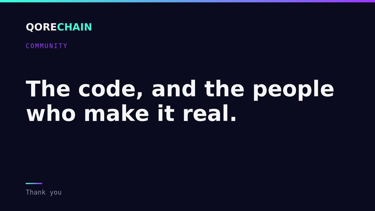 QoreChain tweet media