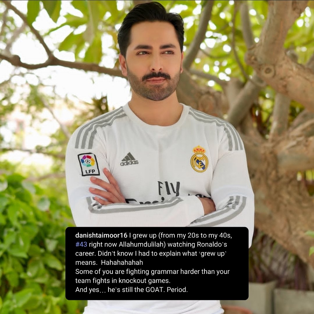 AlySheikh23's tweet photo. Danish Taimoor absolutely cooked the illiterate lot 😂 Like Imran Khan said 'Ye zadatar log parhe likhe hi nahi hain' 😂
They don't even understand what growing up means 🤡 https://t.co/dHXHtkgHUo