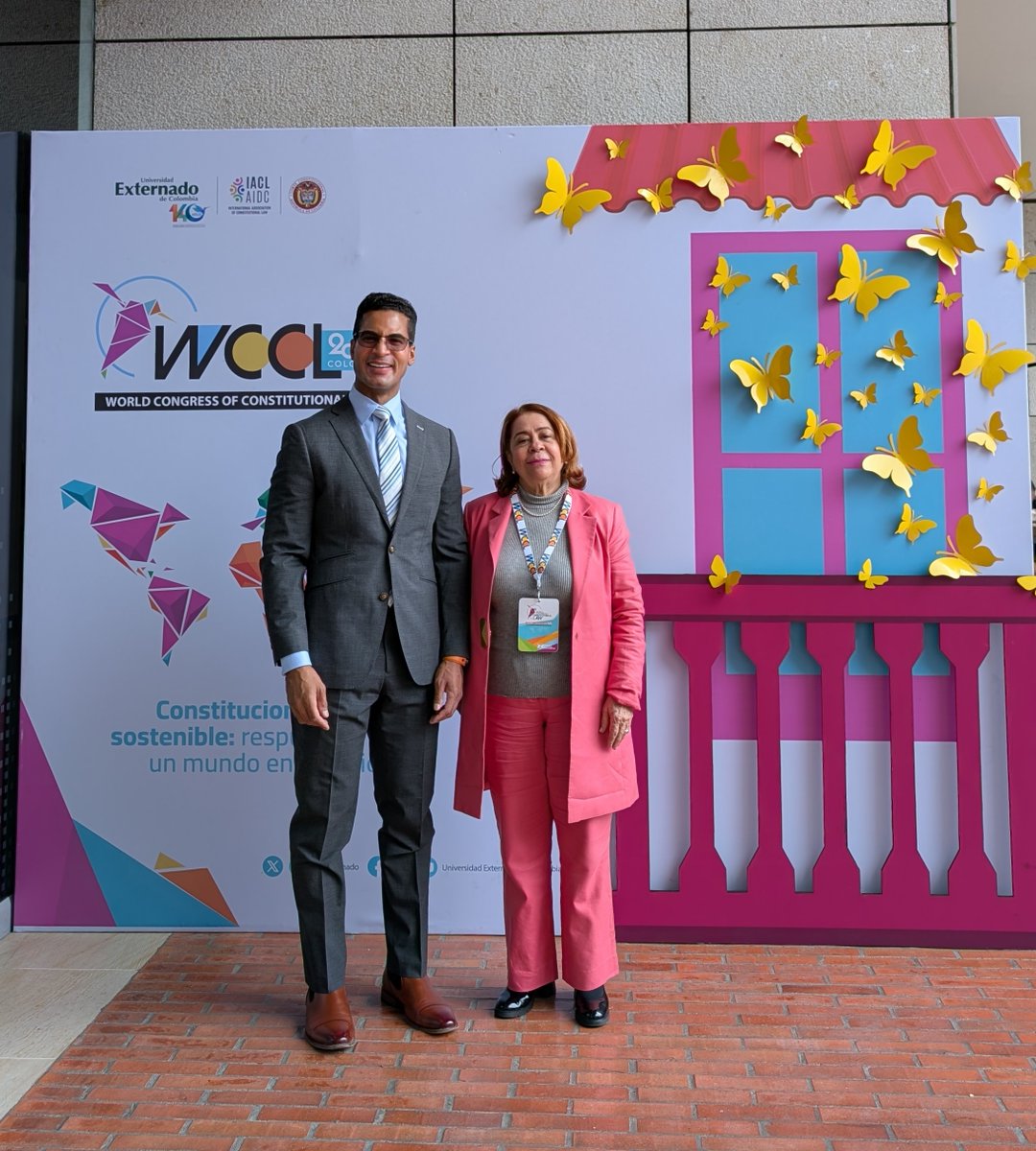 RichardAlbert's tweet photo. 🤩 Some photos from the 2026 World Congress of Constitutional Law here at Externado University @UExternado @DerConstUEC.

1. @WojSadurski | @Sydney_Uni 
2. @martinicogi | @SantAnnaPisa
3. Sonia Díaz Inoa | @TribunalConstRD 
4. @Galimberty | @ZelaEditorial https://t.co/94GXdh4erY