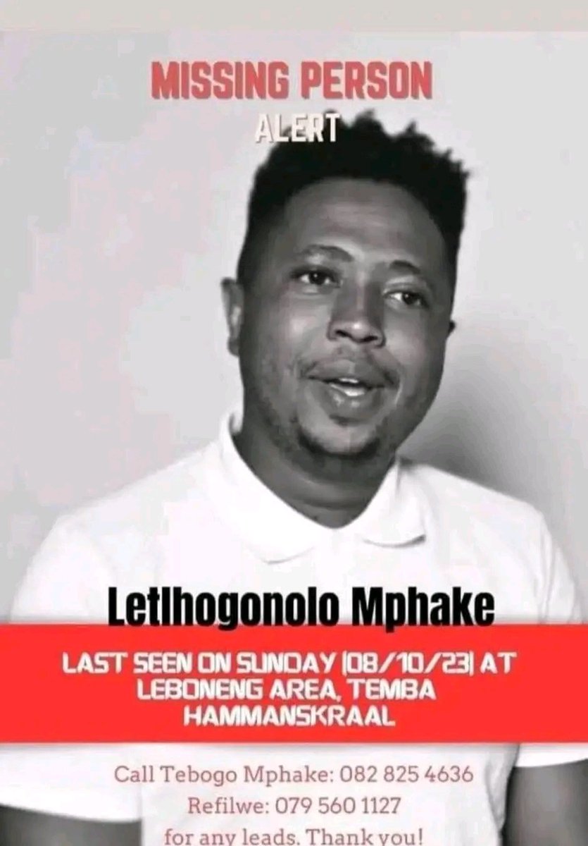 joy_zelda's tweet photo. Please Retweet until he is found. He is missing 

Letlhogonolo Mphake https://t.co/0oVN8QdkOI