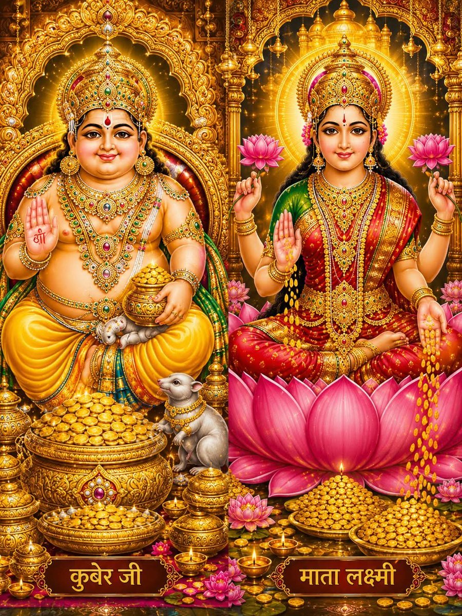 mahijamwal0404's tweet photo. Jai Maa Laxmi Ki  
Jai Shree Kuber Maharaj Ki ✨️💰 https://t.co/KUXXRVmzXy