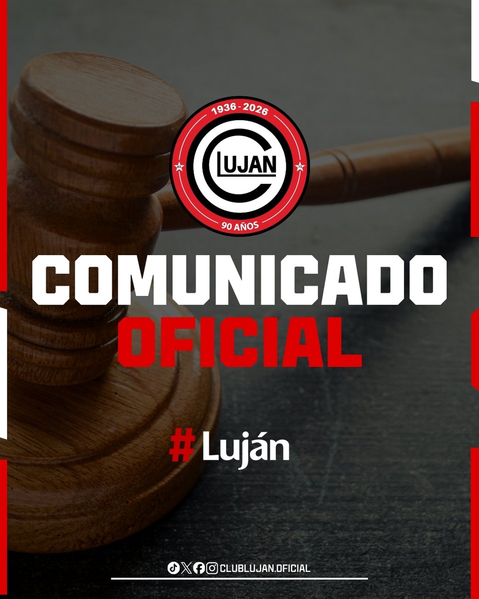 ClubLujan_Ok's tweet photo. ⚪🔴 COMUNICADO OFICIAL

La Comisión Directiva del Club Luján informa a sus socios, socias, colaboradores y sponsors que ha quedado totalmente cancelado el acuerdo correspondiente al juicio iniciado por el ex jugador Leonel Alejandro Ravest (Temporada 2019). 

El monto total abonado asciende a $10.000.000, incluyendo el acuerdo alcanzado, honorarios profesionales, peritos judiciales y demás gastos derivados del proceso. El pago se realizó en tres cuotas, cumpliendo en tiempo y forma con cada uno de los compromisos asumidos.

Con este pago, Luján deja definitivamente regularizada esta situación judicial, dando por concluido el proceso y avanzando en el objetivo de continuar ordenando sus obligaciones económicas e institucionales.

Este cumplimiento fue posible gracias a una administración responsable, transparente y ordenada, que permite afrontar cada compromiso asumido por la institución con seriedad y previsibilidad.

La Comisión Directiva agradece especialmente el trabajo y acompañamiento del equipo Legal y de Tesorería del club, cuya labor fue fundamental para alcanzar una resolución favorable y cumplir con cada una de las etapas del acuerdo.

Seguimos trabajando para fortalecer institucionalmente a Luján, consolidando una gestión basada en la responsabilidad, la transparencia y el crecimiento sostenido de la entidad.

#Luján