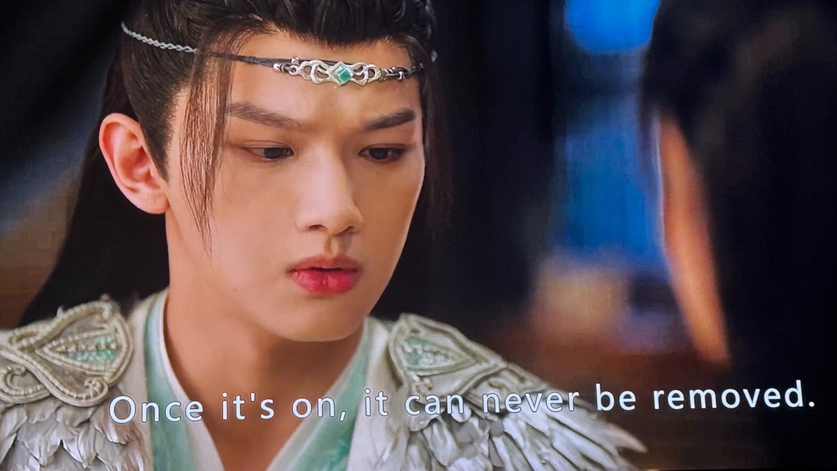 LostInADrama's tweet photo. 🚩 he just put the permanent necklace on her without explaining fully what it is or asking permission first…And then has balls to blame her “you started this” 😒

 #TheEternalFragrance https://t.co/zsjmN8WFuO