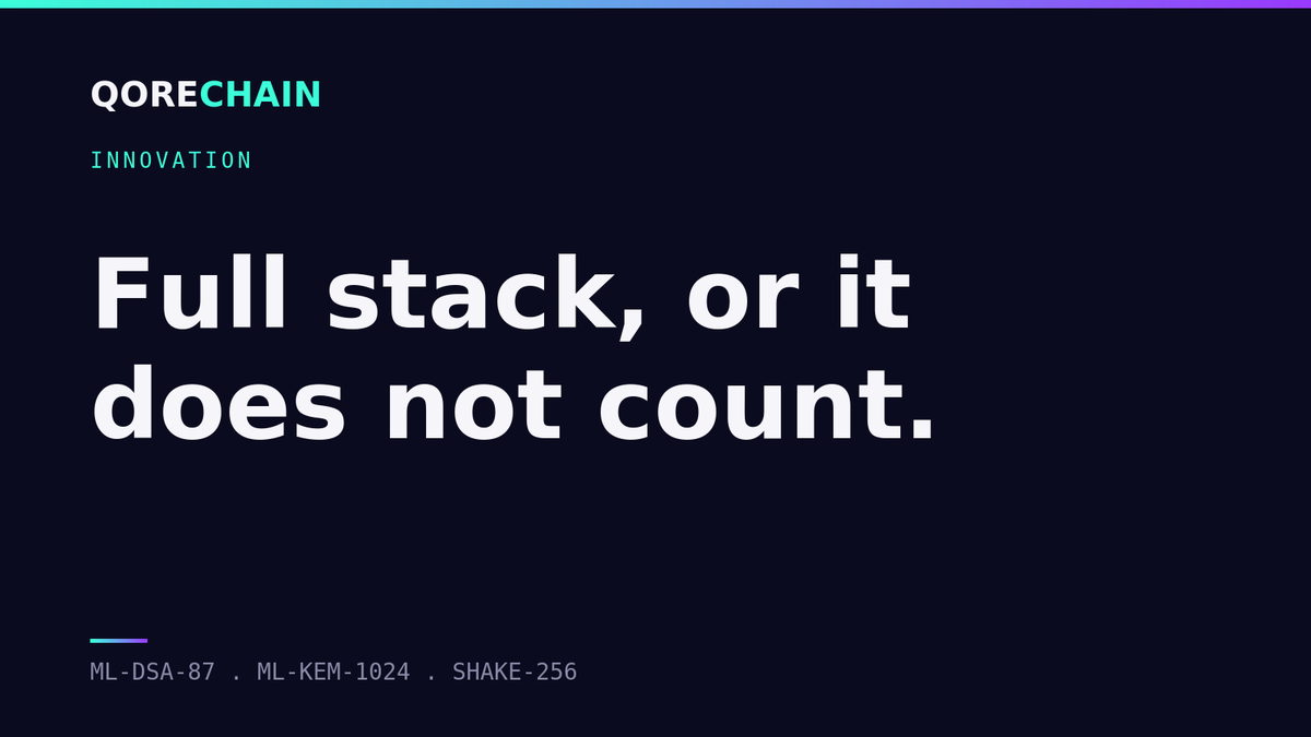QoreChain tweet media