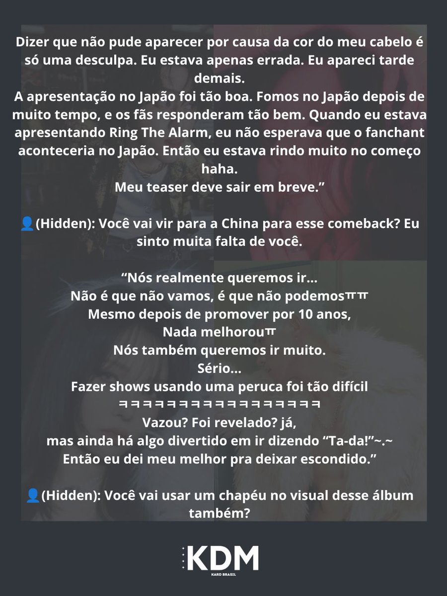 KDMBrasil's tweet photo. 🫧 07.07.26 - Jiwoo apareceu no bolha pra falar sobre o disband. 

“[…] Mas vendo os artigos e comentários... Eu acabei tendo esse pequeno pensamento egoísta: ‘Vocês todos poderiam ter prestado atenção em nós bem mais cedo' […]” https://t.co/aRIih71M3g