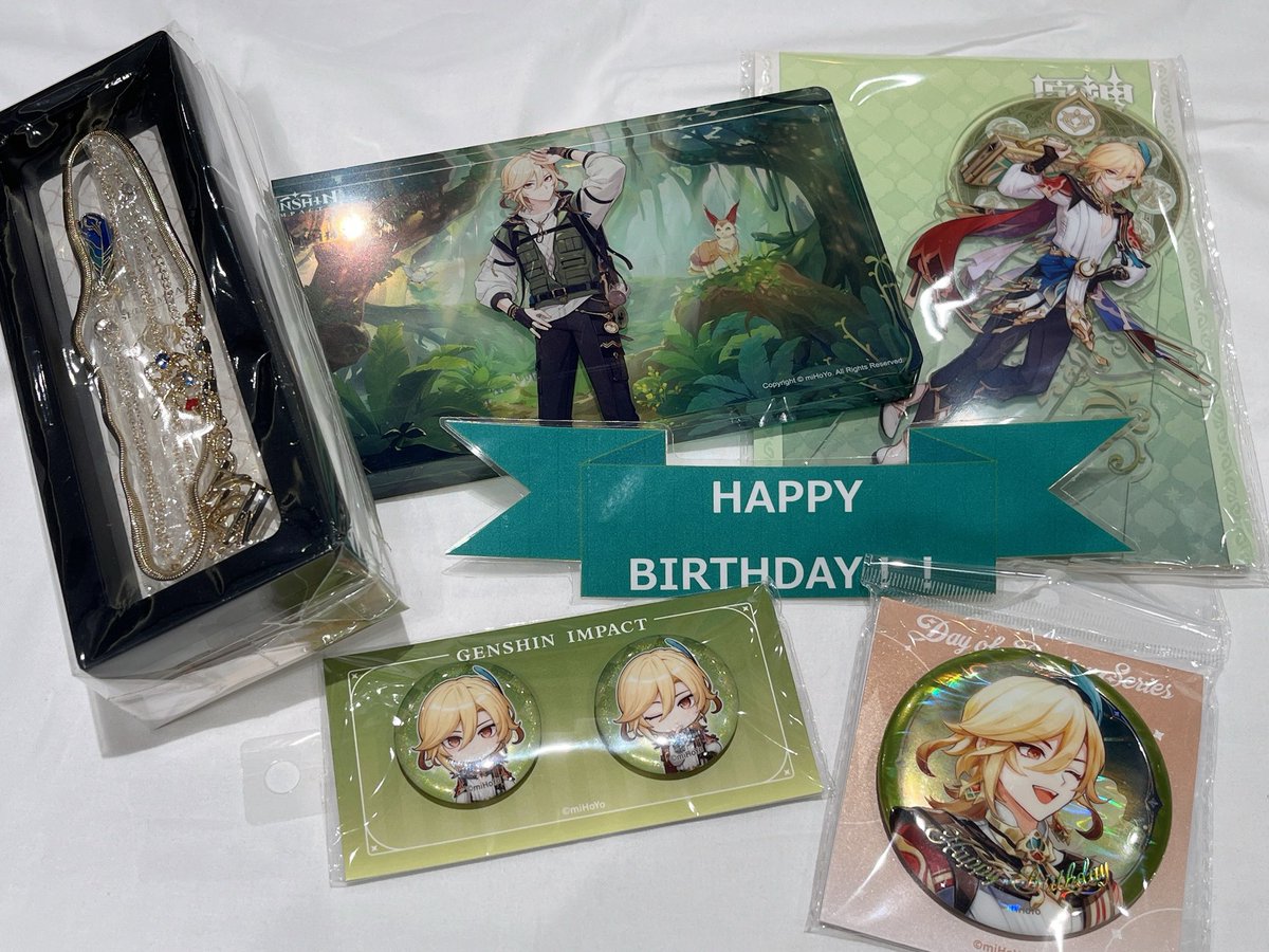 FantasyOsaka's tweet photo. 《7月9日》
#fantasyvillage 心斎橋店 
11:00～20:00にて営業中🏛️🌿

 本日は #カーヴェ の誕生日です🎂
 🍃🧳💚ʜᴀᴘᴘʏ ʙɪʀᴛʜᴅᴀʏ💚🧳🍃

#原神 #崩壊スターレイル
#ゼンレスゾーンゼロ #崩壊3rd miHoYo関連商品は
ぜひ当店にてお買い求めくださいませ💫

本日も皆様のご来店お待ちしております☀️ https://t.co/Xr8eTyr5Hf