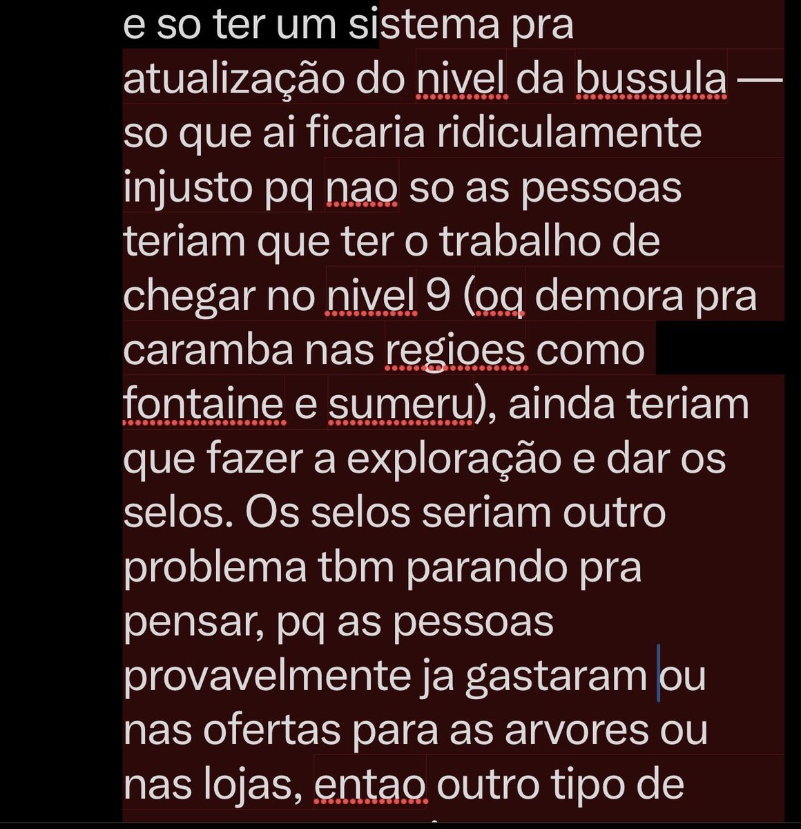alithemv's tweet photo. @moonyalua @RoniPudi Mas é que eles teriam que mudar o sistema de reputação. Nas nacoes antigas conseguimos a bussula completa buildando nossa reputação ate o nivel 9, entao ou eles teriam que tirar a receita como recompensa, ou adicionar um requisito de exploração, ou deixar como esta e so ter um https://t.co/vRtk05alxs