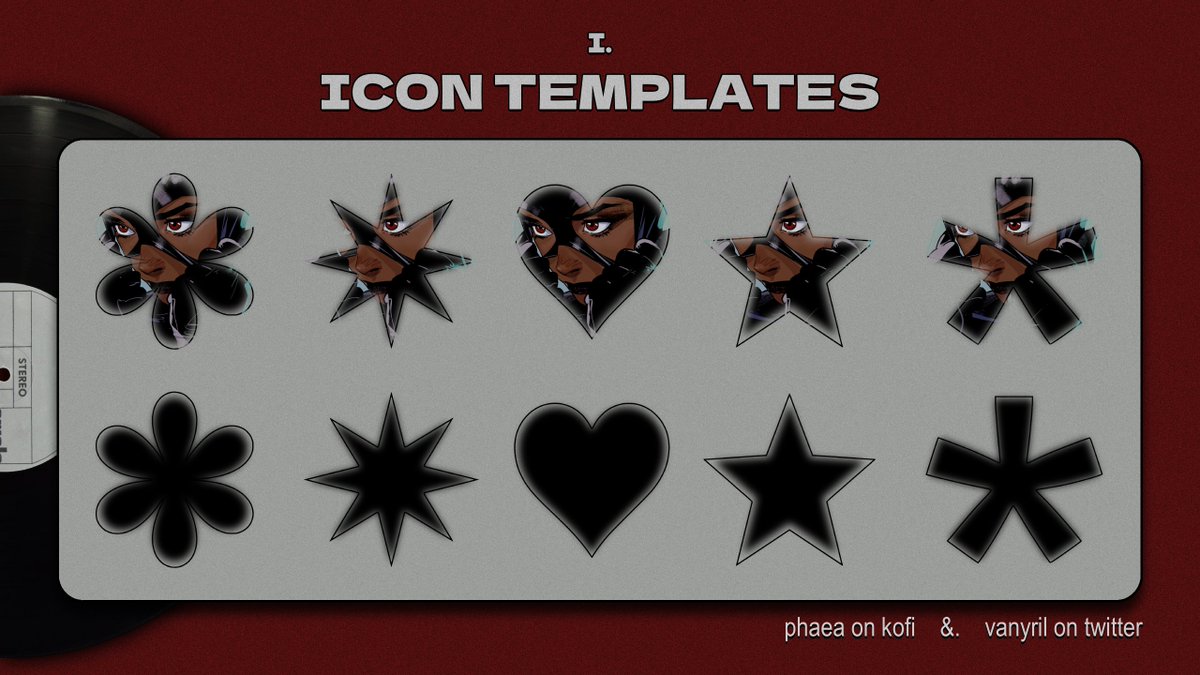vanyril's tweet photo. 5 icon templates. sizes and blurs can be adjusted freely without distortion. credit is appreciated, not necessary.
download here ;; https://t.co/xox1pqvRp9⠀♡
⠀⠀⎯⠀ℓove,⠀absinthe. https://t.co/lrZvv10UaJ