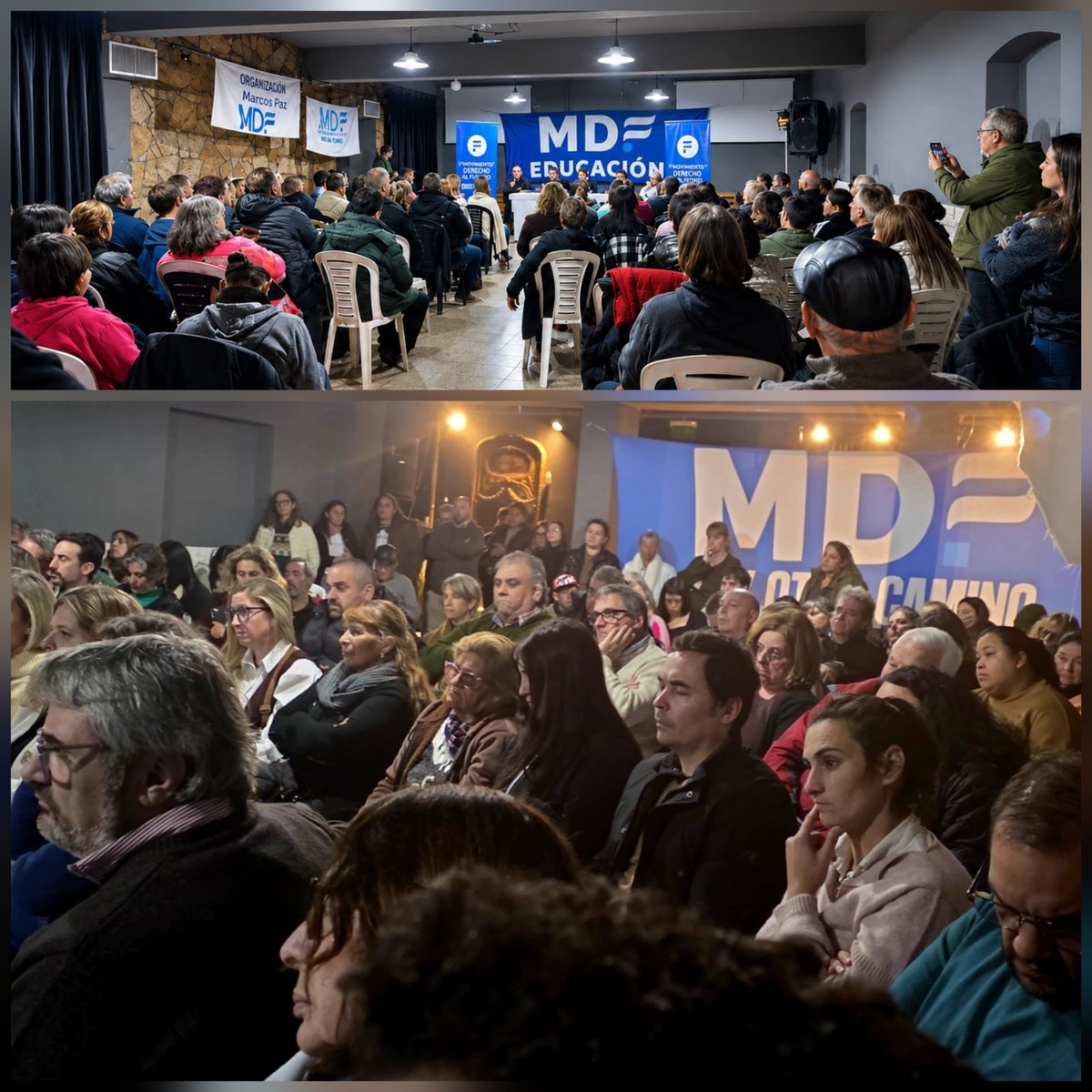 Profperonistas's tweet photo. ➡️Encuentro en📍Marcos Paz de @MDFEducacion.
La educación es la herramienta para reconstruir la patria educativa y una Argentina más justa.
➡️Con @Kicillofok organizamos la esperanza desde cada territorio, en clave federal y con la Escuela Pública💙 como bandera. @AlbertoSileoni https://t.co/F7htmtaA2r