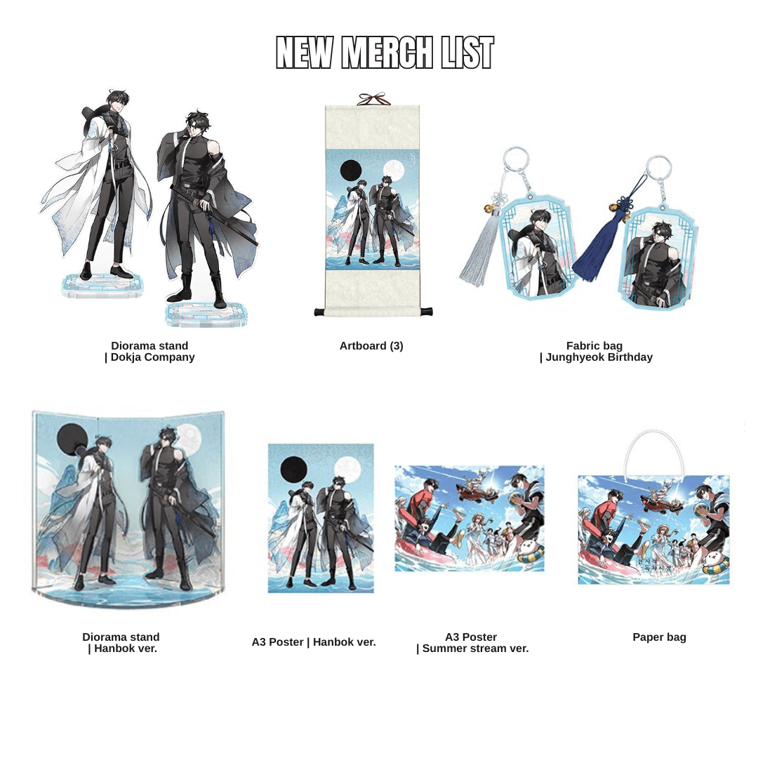 onniskr's tweet photo. Omniscient Reader's Viewpoint new merch for Joohyeok's birthday and summer stream ! 

📌To order https://t.co/bDGV9gq35s (link in bio )

🌏World Wide Shipping ✈️
Thanks for your support !!! 💕

#koreanproxy #koreanshopping #전지적독자시점 #전독시 https://t.co/QaXhHeA5M0