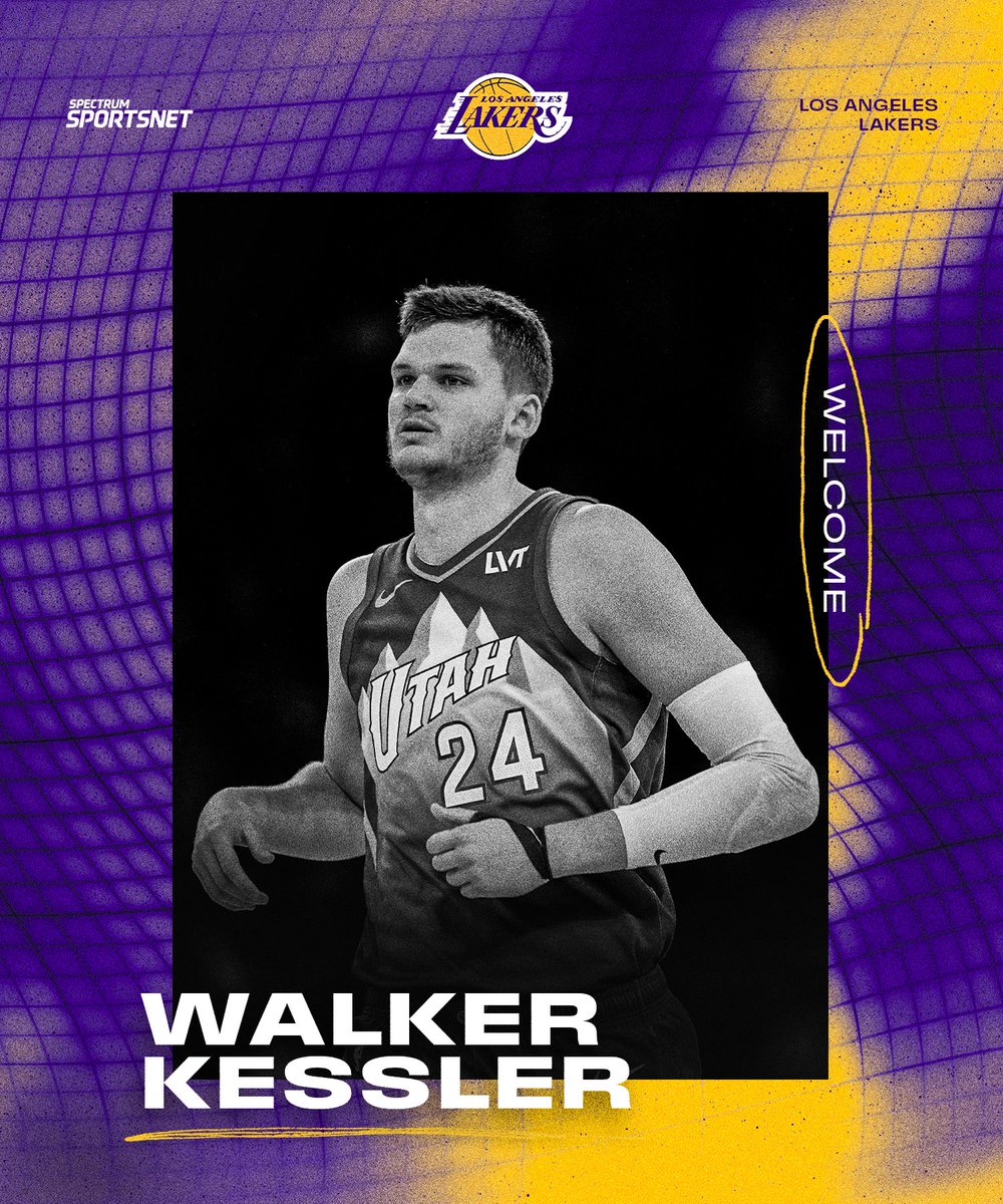 SpectrumSN's tweet photo. Welcome to the purple &amp; gold, Walker 💜💛 https://t.co/6lO9gl0FzH