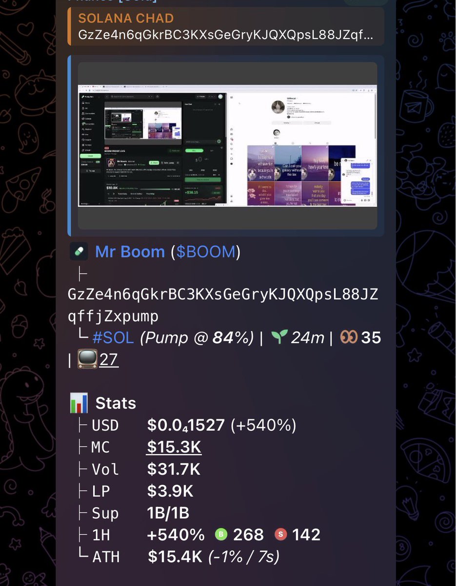 SOLANACHAD008's tweet photo. Ca>>

GzZe4n6qGkrBC3KXsGeGryKJQXQpsL88JZqffjZxpump https://t.co/nKHt1gY22m
