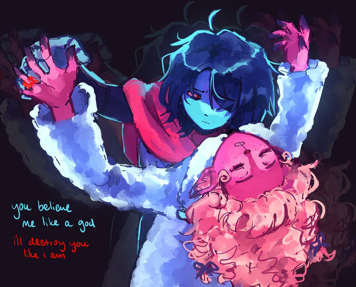 claireisasleep's tweet photo. im your man #KRISELLE #DELTARUNE https://t.co/XaeZan6uSq