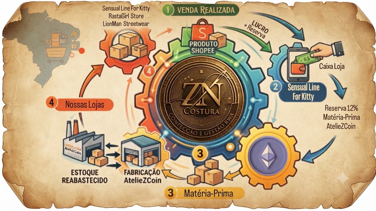 Sensuallinefk's tweet photo. 🧵 AtelieZCoin: a arte de transformar matéria-prima em produtos de alta qualidade.
Com nosso modelo de gestão RWA, cada peça vendida fortalece o nosso ecossistema e garante que sempre chegue em nossas lojas.
$SensualLineFK, $RastaGirl Store e LionMan
#rwa #UtilityToken #web3 https://t.co/4ffF9igEX3