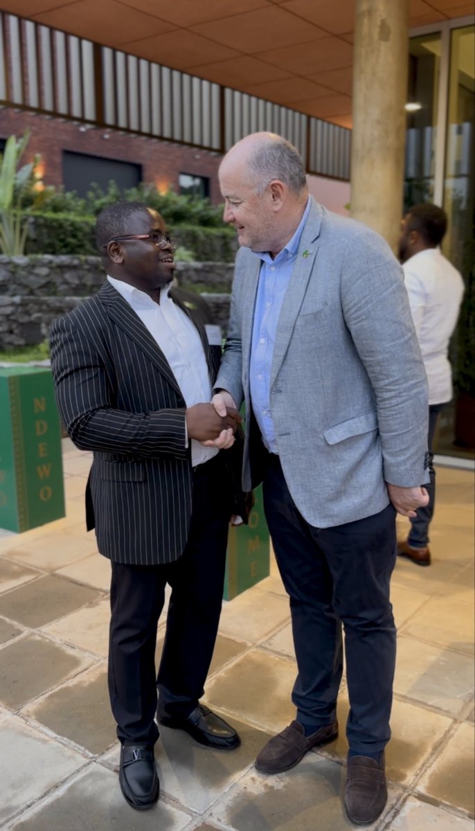 ObogbenRoland's tweet photo. Honoured to connect with Ambassador Peter Ryan of Ireland and Cllr. Oluwayemi Yemi Adenuga, a DAAR Communications veteran, during a diplomatic session in Ireland ahead of Diplomatic Conference 2.0 focused on dialogue, leadership and global partnerships.
#DiplomaticRelations https://t.co/oaB25hKtkF