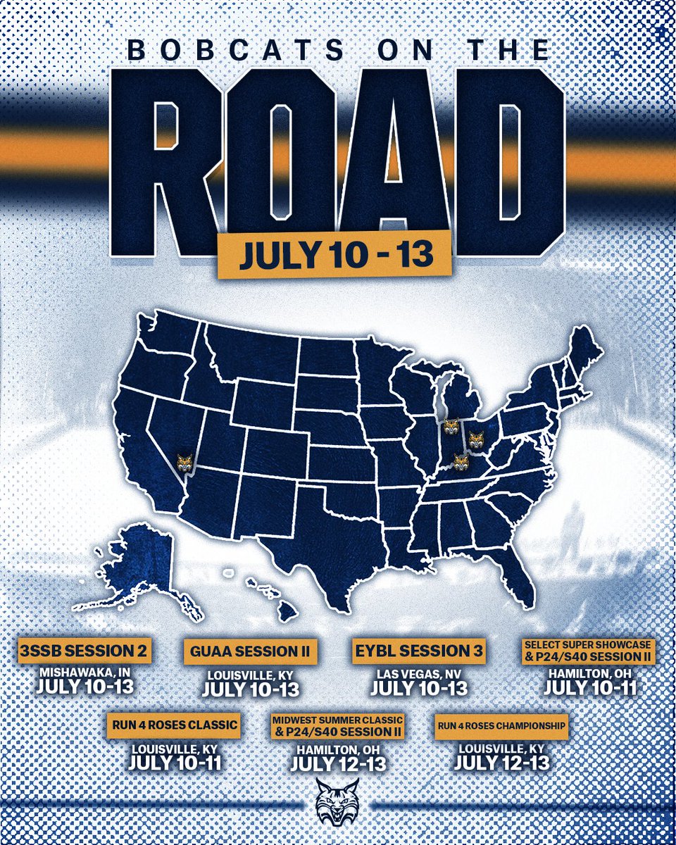 QU_WBB's tweet photo. We're back on the road looking for future Bobcats 😼 

#BobcatNation x #ncaawbb https://t.co/Wcc7laidxG