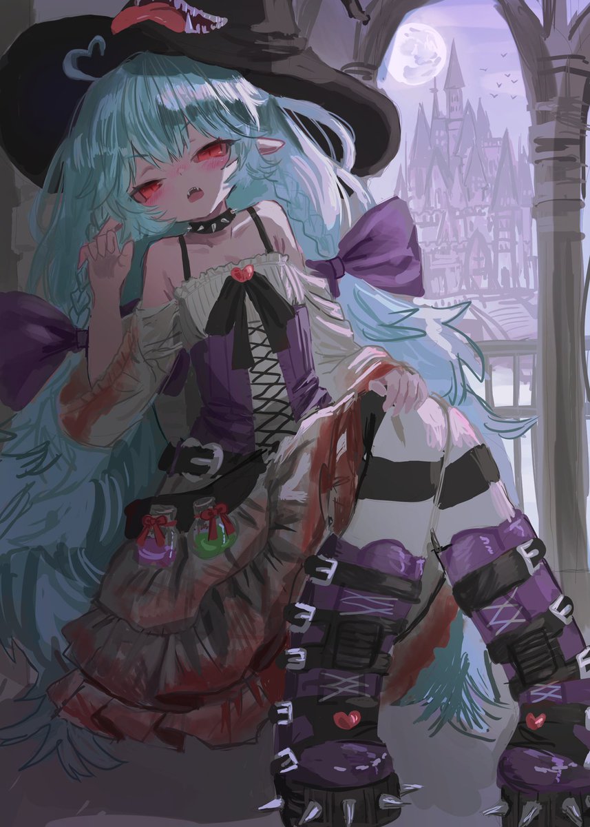 Lamia Sanguina🔮💢Drow Warlock Vtuber 【IRIAM US】 tweet media
