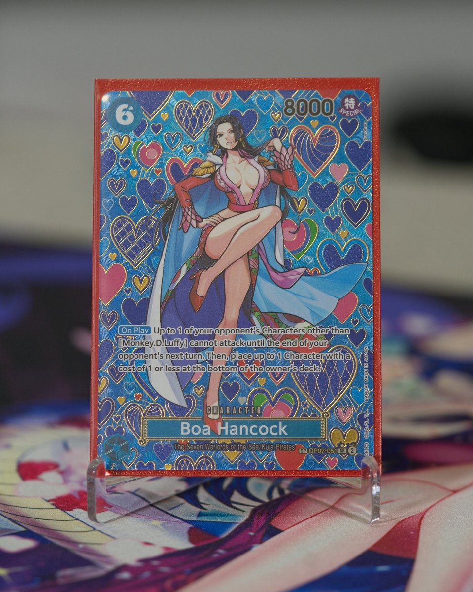 jayps_tcg's tweet photo. Boa Hancock
OP07 SP Version https://t.co/mH68BHKMyp