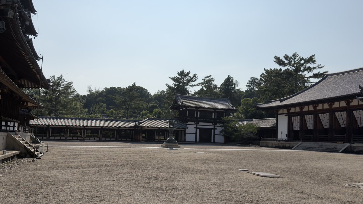 junjunkokohore's tweet photo. 奈良の静けさ
法隆寺 https://t.co/vewSqg2Ikt