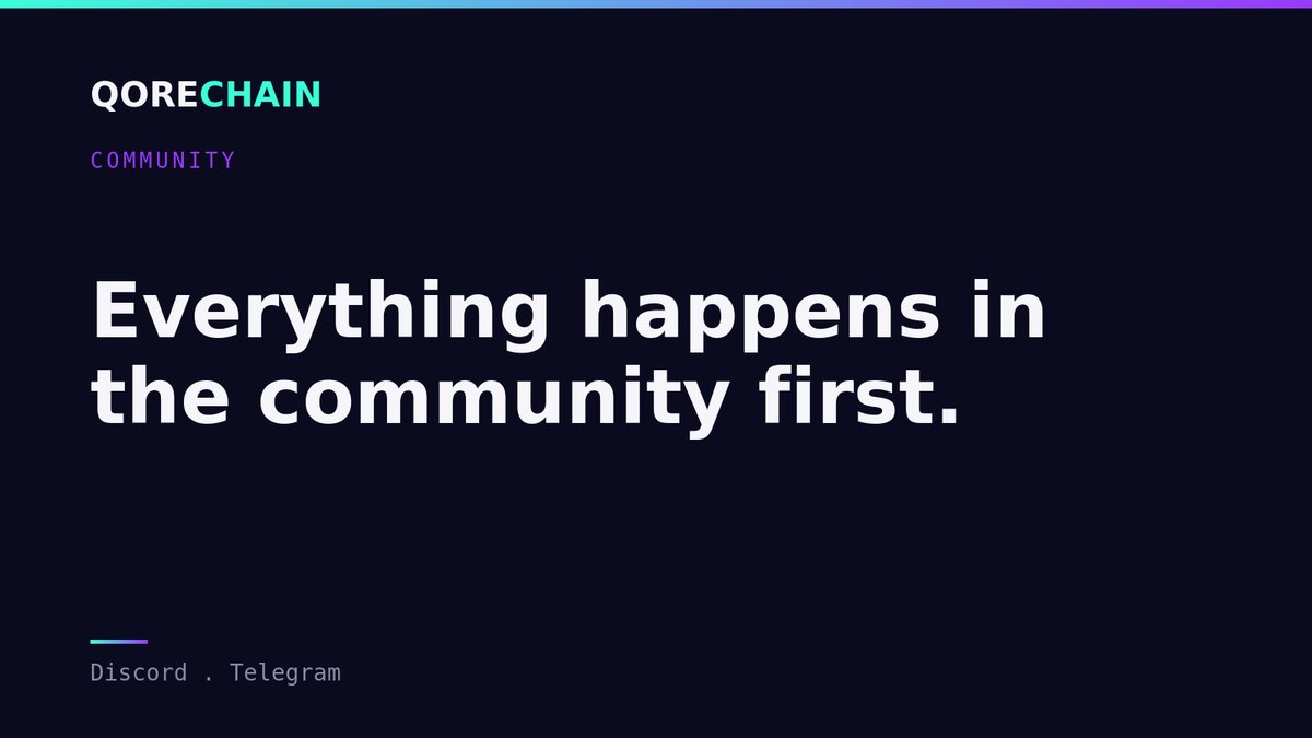 QoreChain tweet media