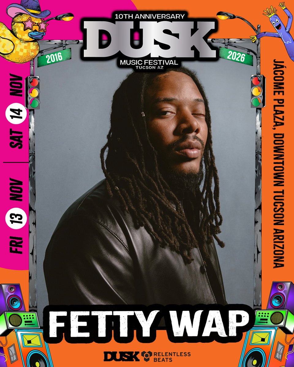 fettywap's tweet photo. Dusk Festival. We coming 💯
Register for the Presale, starts Thursday 10am PT.  👉🏿 https://t.co/RzJjWj9xb5

@duskmusicfestival @relentlessbeats https://t.co/ZEtFT30Yxj